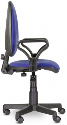 Купить  кресло престиж самба c14 (черный-синий клетка) в интернет-магазине Айсберг! фото 2